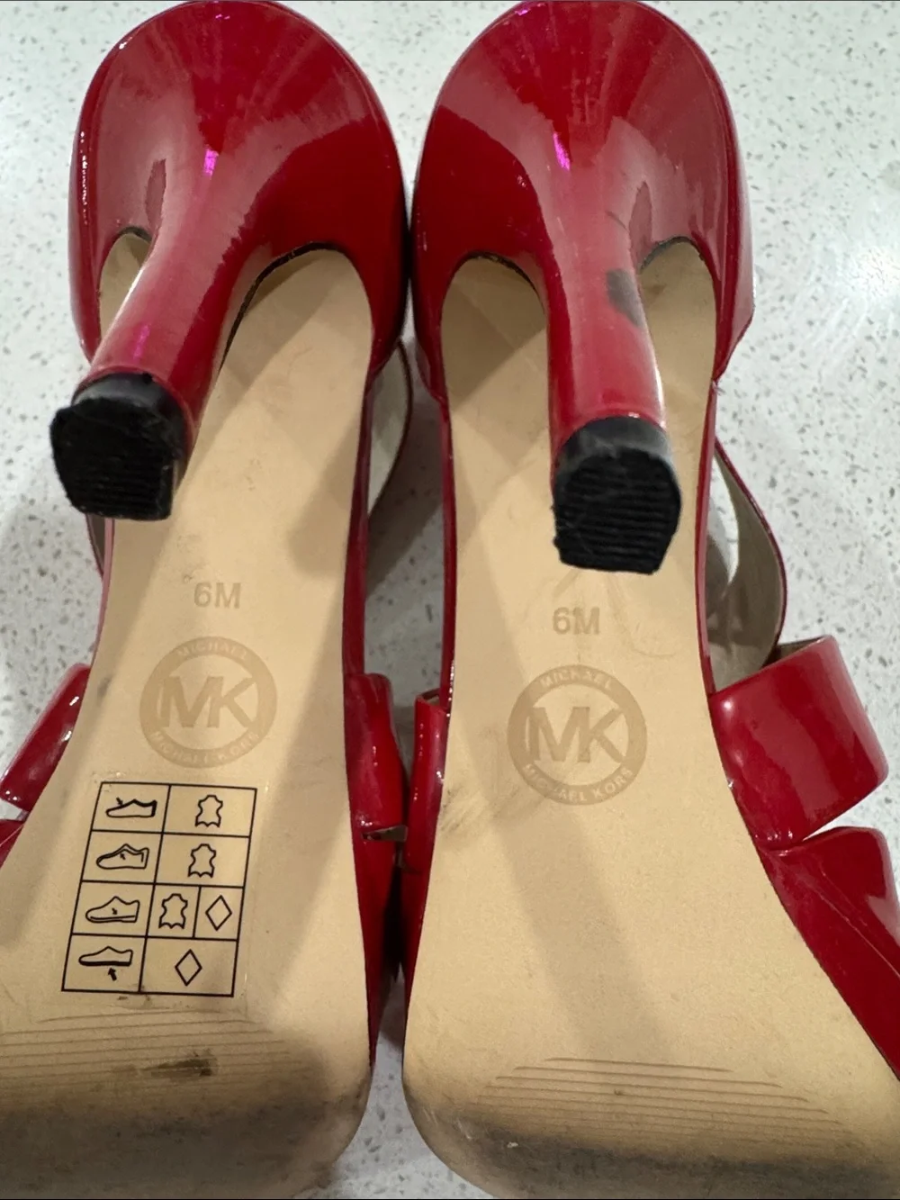 Michael Kors Ariel Platform Heels Size 6 EUC